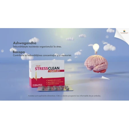 Stressclean Complex, 30 tablets, Sun Wave Pharma