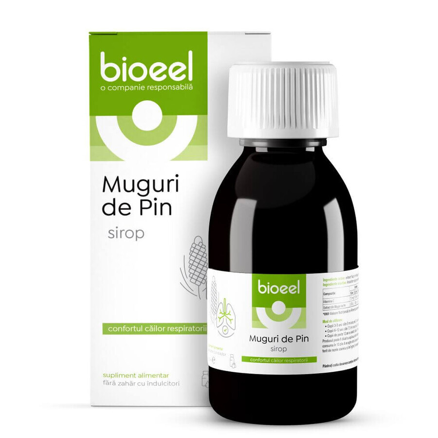 Pine bud syrup, 120 ml, Bioeel