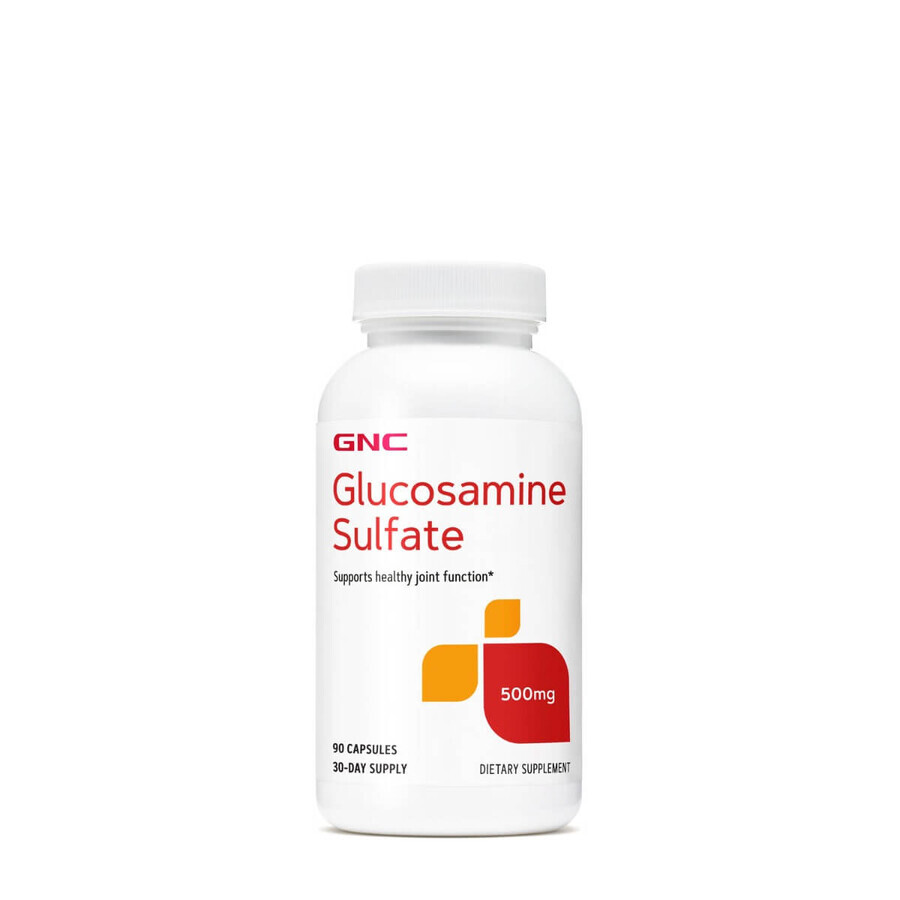 Gnc Glucosamine Sulfaat 500 Mg, Glucosamine Sulfaat, 90 Cps