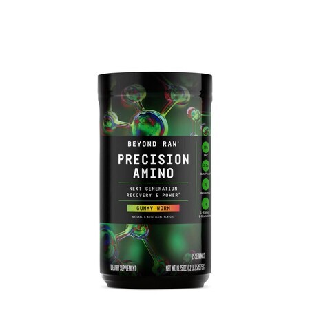 Gnc Beyond Raw Raw Precision Amino, Aminosäuren mit Gelee-Geschmack, 545,75 G