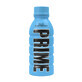 Prime By Logan Paul X Ksi Ksi Metallic-Flasche Blue Raspberry, wiederverwendbare Metallic-Wasserflasche, 500 Ml