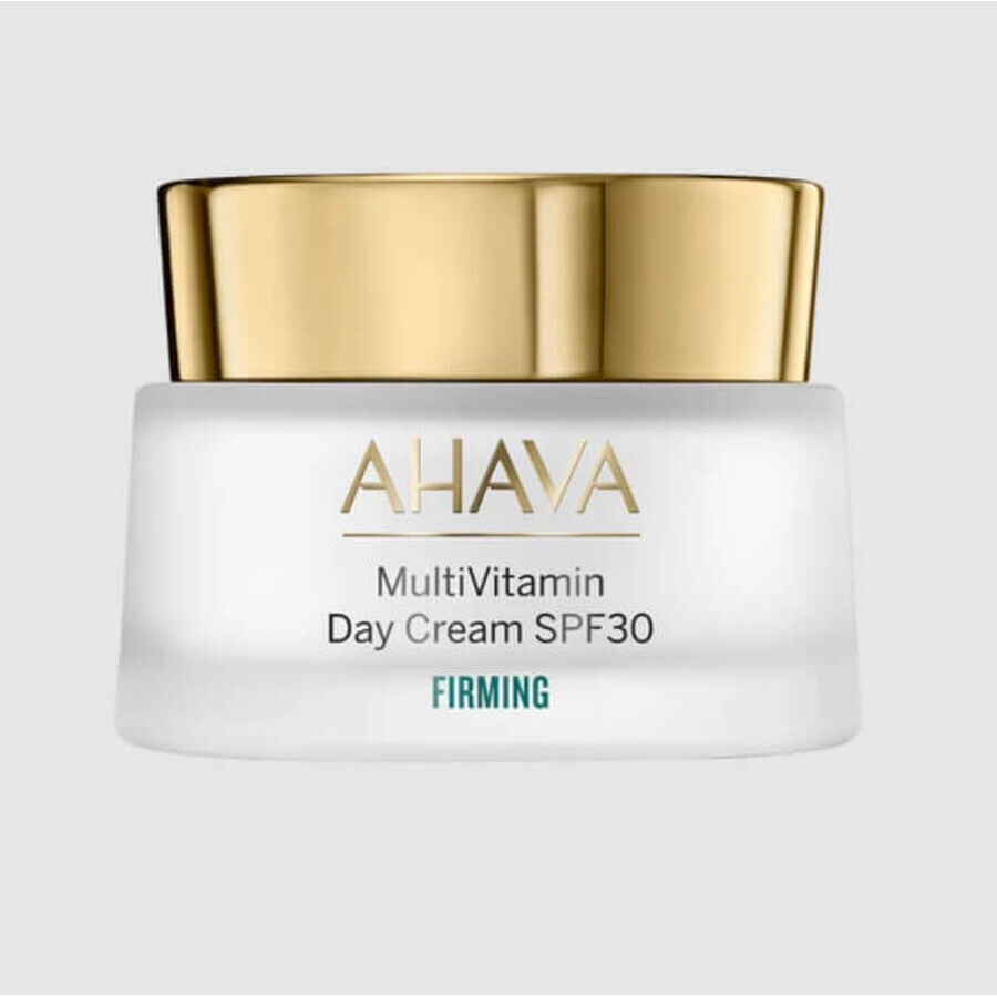 Ahava Multivitamin Pro-firming Day Cream Spf 30, Crème de jour avec multivitamines et Spf 30 pour le raffermissement, 50 Ml