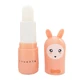 Lippenbalsam für Kinder, Koralle mit Vanille-Kokosnuss-Geschmack, Bunny Island, Inuwet, 3,5 gr