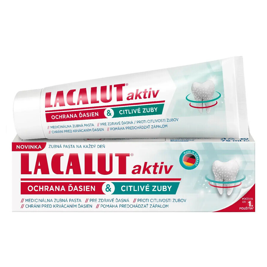 LACALUT aktiv protecția gingiilor și dinților sensibili