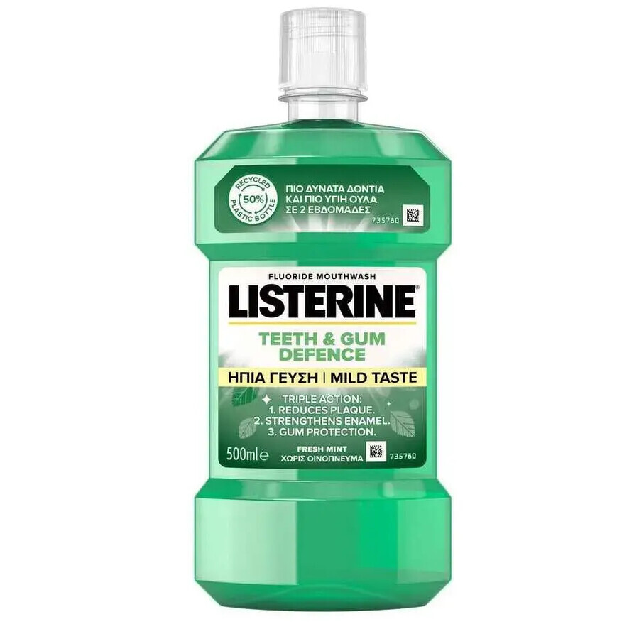 Listerine for teeth and gums Gentle Taste