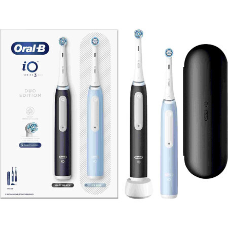 Oral B EK Duo iO iO Serie 3 Schwarz und blau