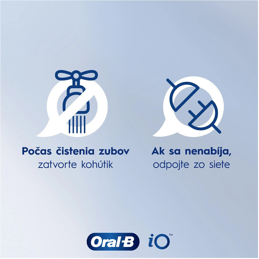 Oral B EK Duo iO iO Serie 3 Schwarz und blau