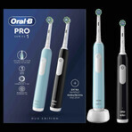 Oral-B EK Duo Pro Serie 1 Schwarz & Karibik Blau