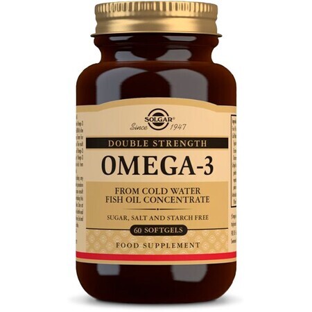 Solgar Omega 3 Doppelte Stärke 60 Tabletten