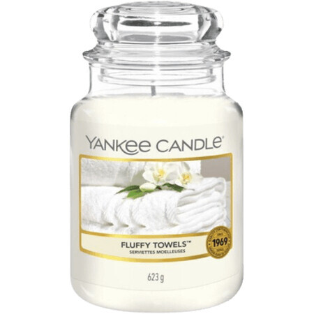 Yankee Candle Candle grote pluizige handdoeken 623 g