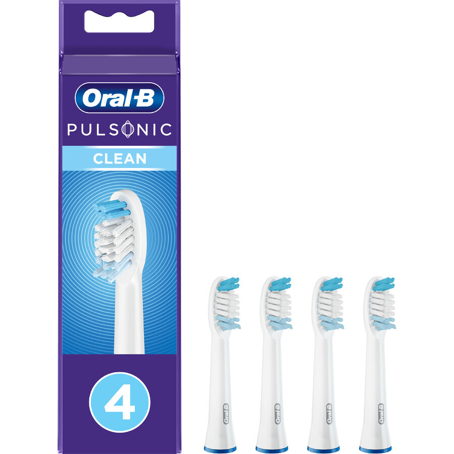 Oral-B Pulsonic Clean capete de schimb pentru periuța de dinți sonică 4 buc