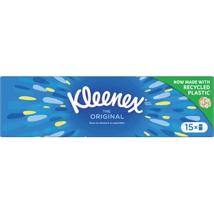 Kleenex Originele Mini Hanks papieren zakdoekjes 15 pakjes