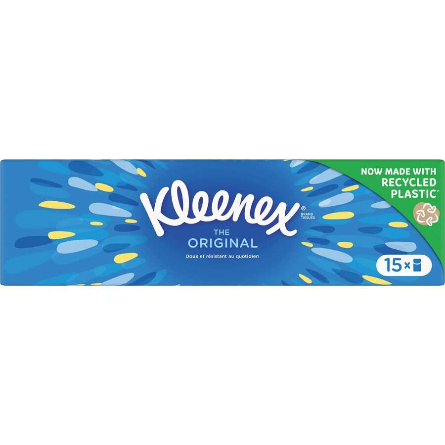 Kleenex Original Mini Hanks Paper Handkerchiefs 15 packs