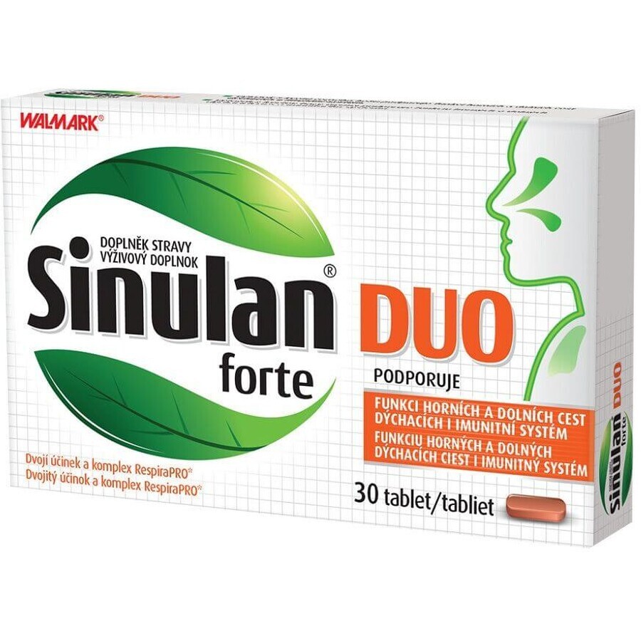 Sinulan Walmark Duo forte 30 tablets