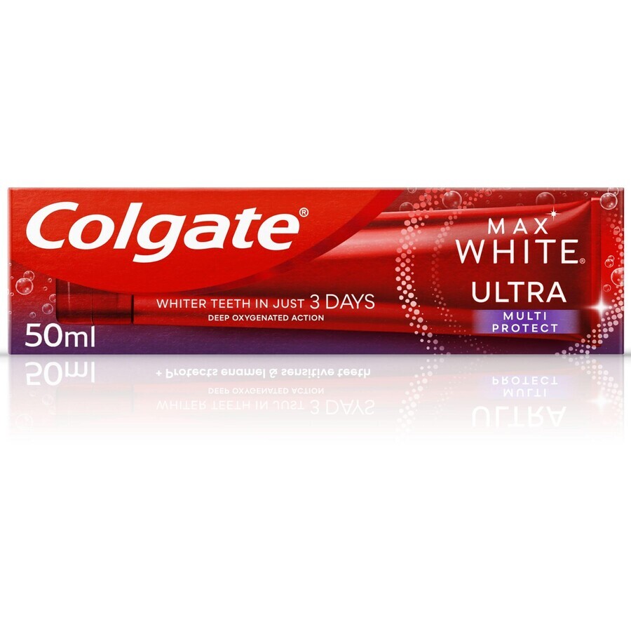 Colgate Max White Ultra Multiprotect Whitening Tandpasta 50 ml