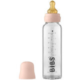 BIBS Baby Glass Bottle Baby Glass Bottle Blush 225 ml