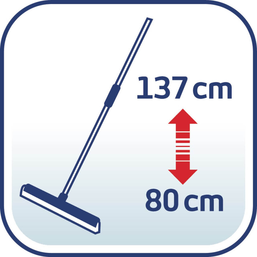 Leifheit classic floor squeegee with telescopic rod