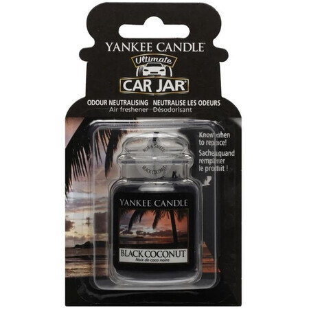 Yankee Candle fragranza per auto Black Coconut 14 g