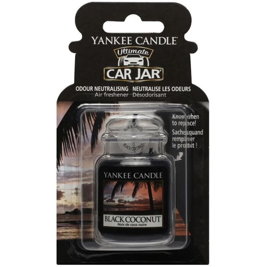 Yankee Candle fragranza per auto Black Coconut 14 g