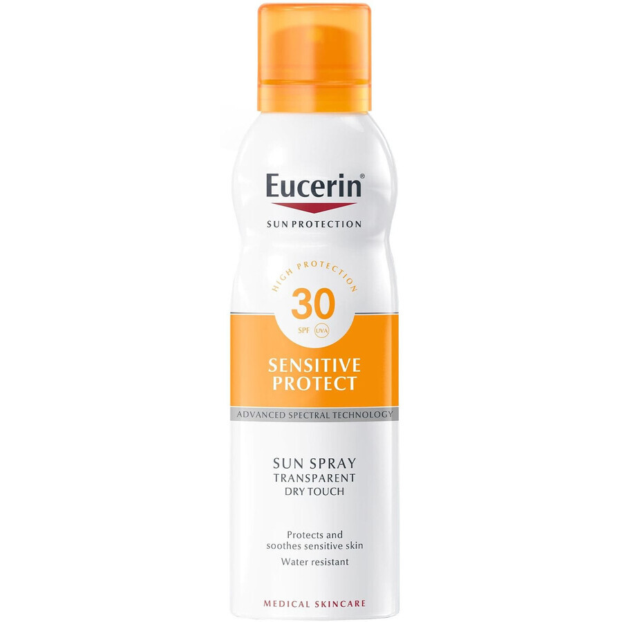 Eucerin SUN DRY TOUCH Clear Sonnenschutzspray SPF 30, 200 ml