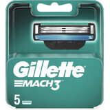 Gillette Mach3 Testine di ricambio 5 pz.