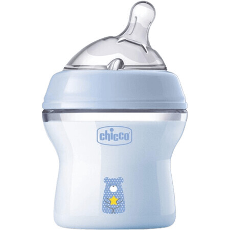 Chicco CHICCO Natural Gevoel Babyfles 150 ml jongen 0m+ 150 ml