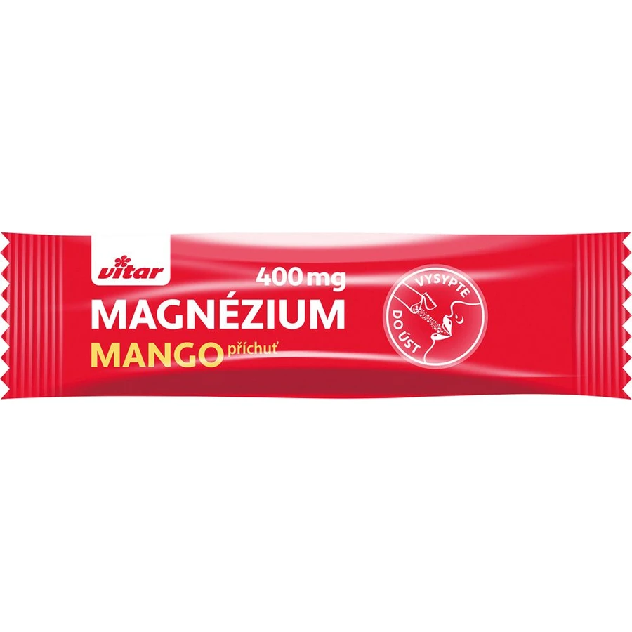 Vitar Magnésium 400 mg + vitamines B6 et C 20 sachets