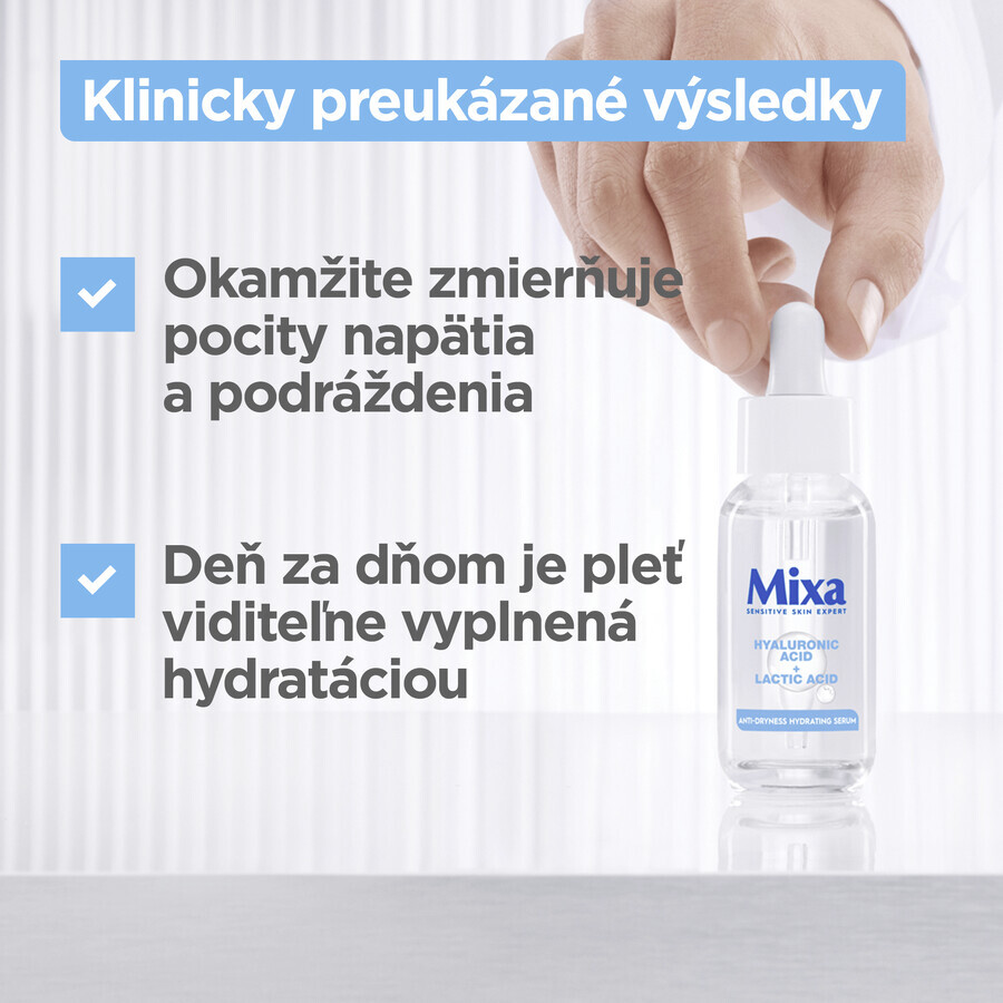 Mixa Sérum hydratant visage acide hyaluronique + acide lactique 30 ml