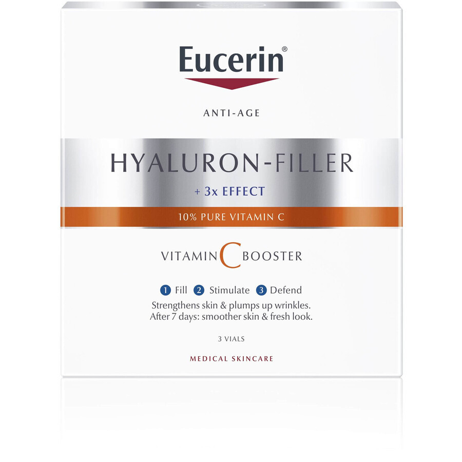 Eucerin HYALURON-FILLER Vitamine C booster 3x7.5ml 3 x 7.5 ml