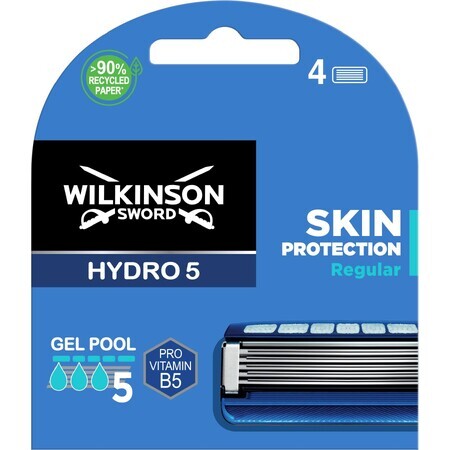 Wilkinson Sword Hydro 5 Skin Protection cabezales de recambio 4 piezas