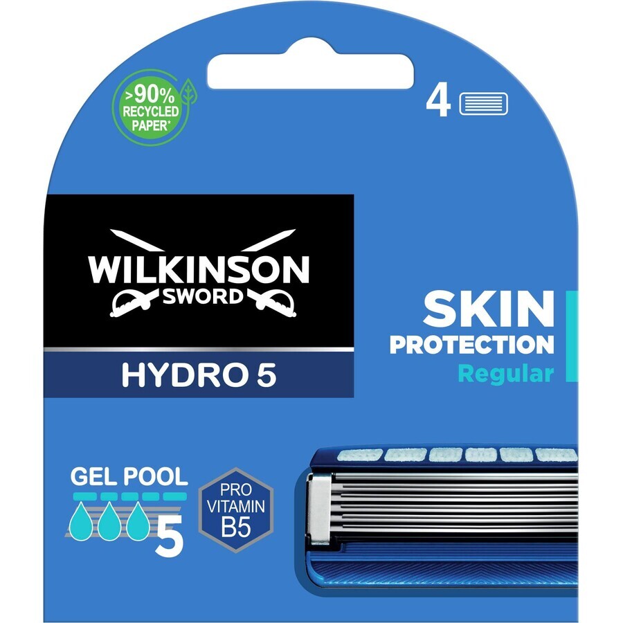 Wilkinson Sword Hydro 5 Skin Protection cabezales de recambio 4 piezas