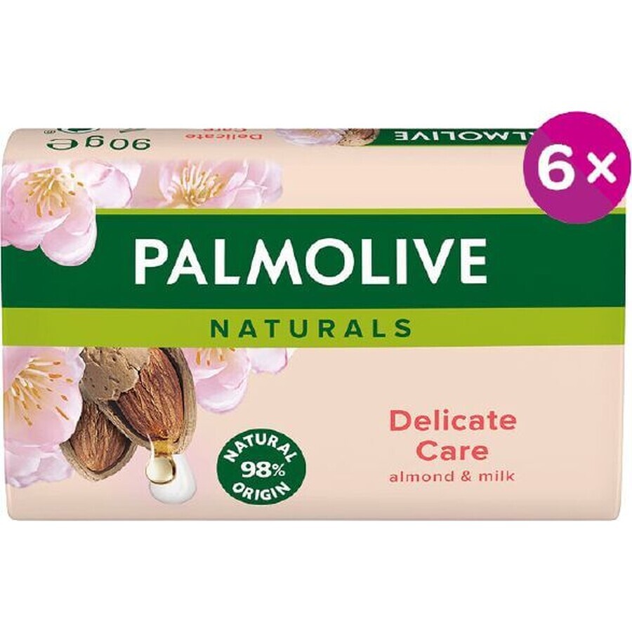 Savon Palmolive Naturals Amande 6 x 90 g