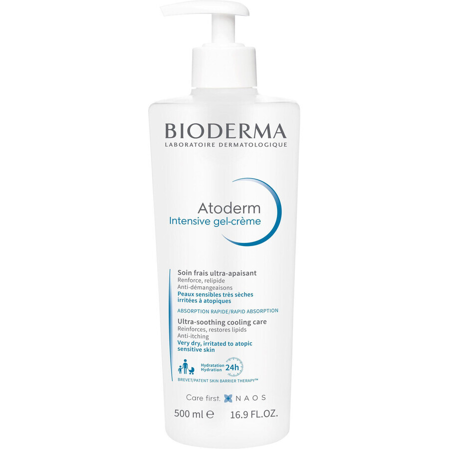 Bioderma Atoderm Intensive gel-cream for dry and atopic skin 500 ml