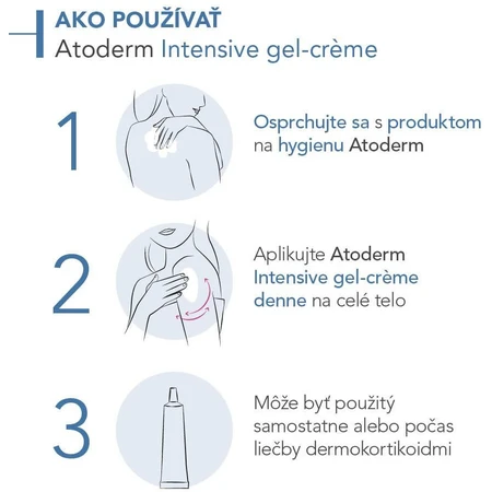 Bioderma Atoderm Intensive Gel-Creme für trockene und atopische Haut 500 ml