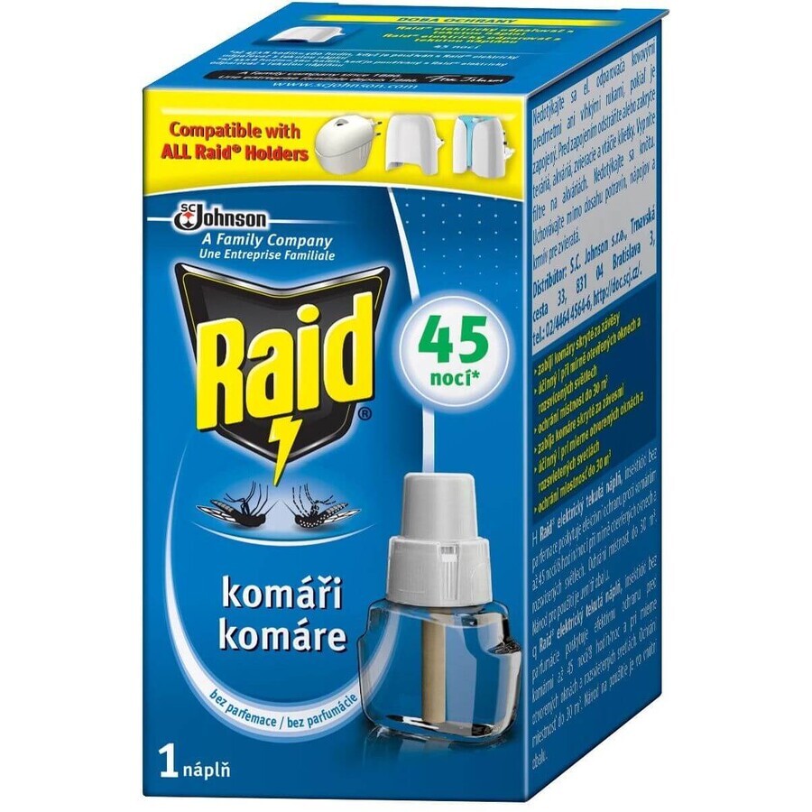 Raid electric Flüssigminen 45 Nächte 27 ml