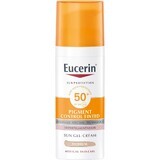 Eucerin PIGMENT CONTROL Depigmentierende Gesichtsbräunungsemulsion PIGMENT CONTROL (mittel-dunkel) SPF 50+ 50 ml