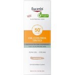 Eucerin Sun Protective Face Sunscreen Gel Dry Touch OIL CONTROL (mittel dunkel) SPF 50+ 50 ml