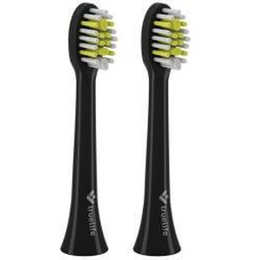 TrueLife SonicBrush Compact SonicBrush sensibile testine nere 2 pz.