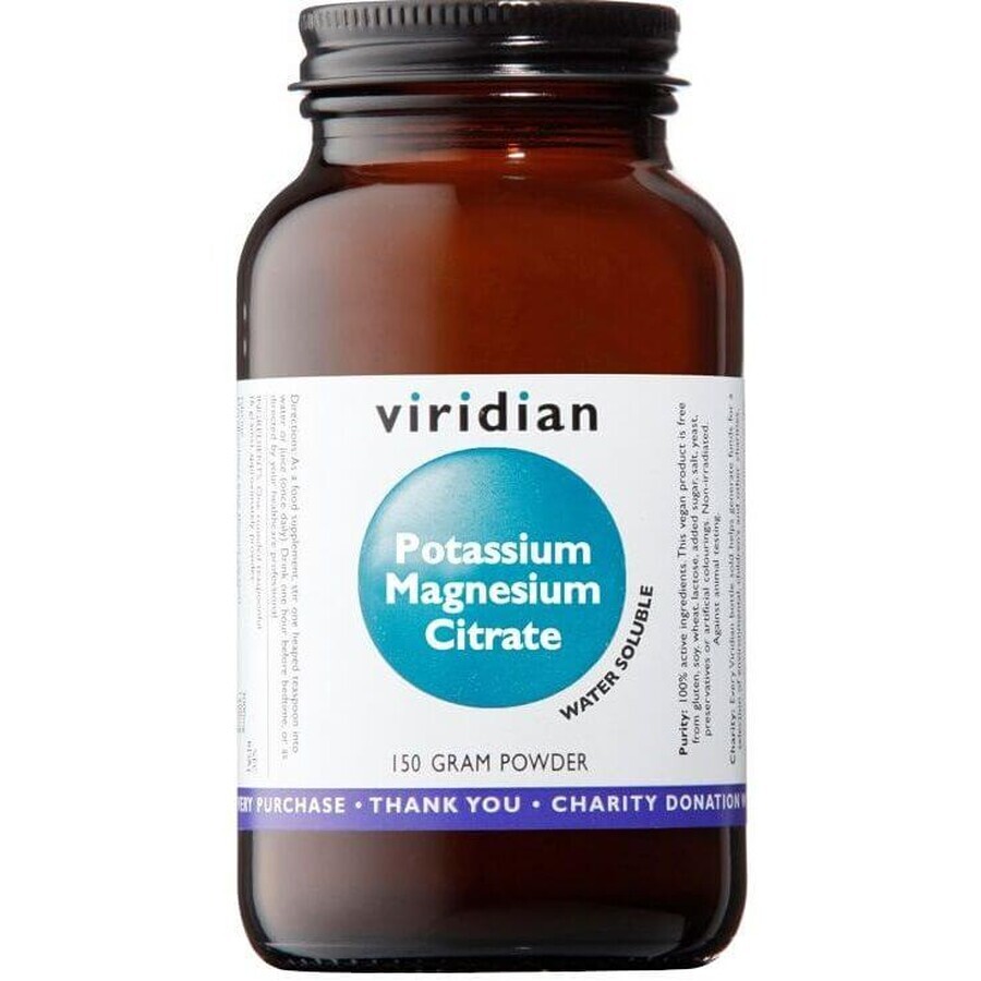 Viridian Kalium Magnesium Kalium Citrat 150 g