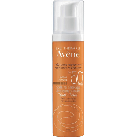 Avène Solaire Anti-âge Tinte SPF50+ Crème teintée pour peaux sensibles 50 ml