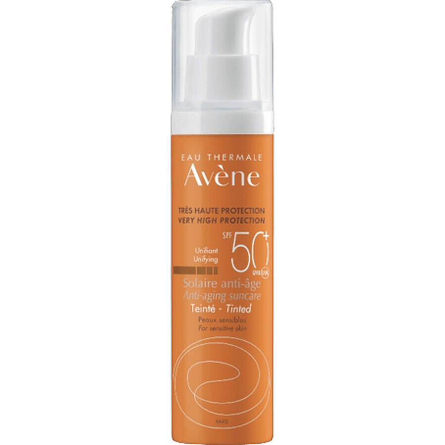 Avène Solaire Anti-âge Tinte SPF50+ Crème teintée pour peaux sensibles 50 ml