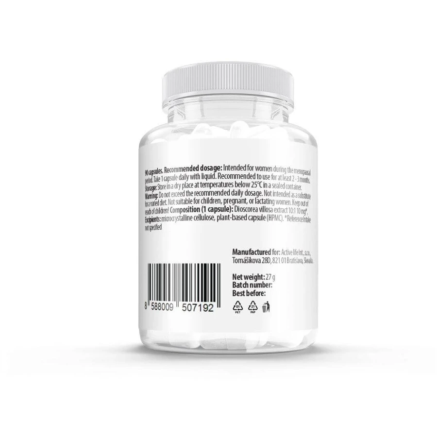 Zerex Wild Yam Premium (Discorea Hunata) - dla zdrowego cyklu miesiączkowego 90 kapsułek miękkich: ceny i cechy