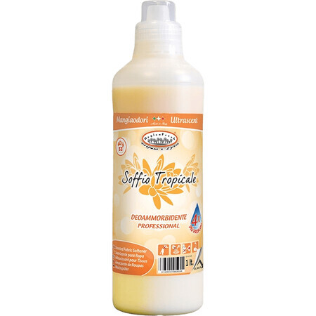 HygienFresh Soffio Tropicale konzentrierter Weichspüler, Tropical Breeze 1 Liter