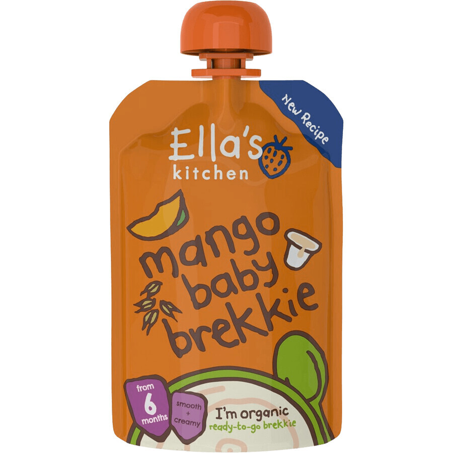 Ella's Kitchen Colazione biologica con mango e yogurt 100 g