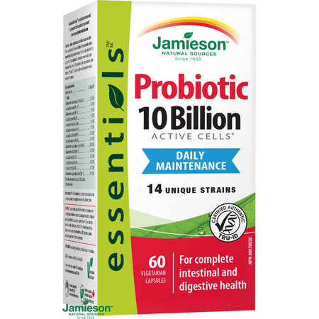 Jamieson Probiotic 10 miljard 14 stammen 60 capsules