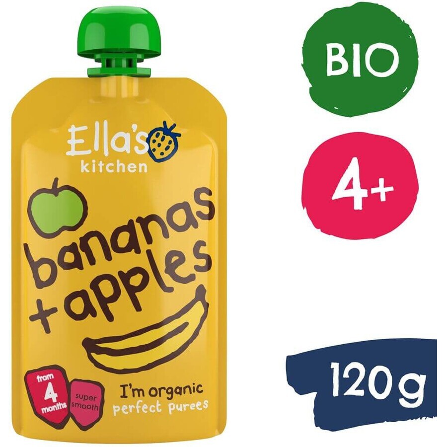 Ella's Kitchen Mela e banana bio 120 g