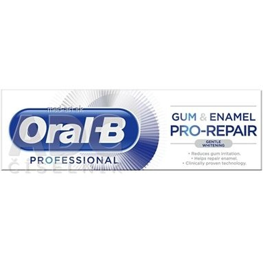 Oral-B Encías y Esmalte pro-repair Blanqueamiento Suave pasta dentífrica 1x 75 ml