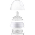 Philips Avent Natural Response biberon in vetro 120ml, 0m+