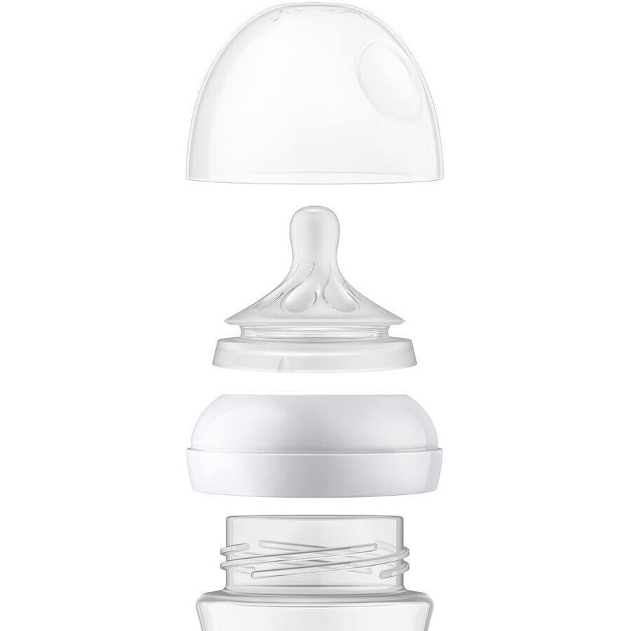 Philips Avent Natural Response biberon in vetro 120ml, 0m+