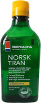 Bio Pharma Norwegisches Fisch&#246;l mit nat&#252;rlichem Zitronengeschmack - Norsk Tran 375 ml